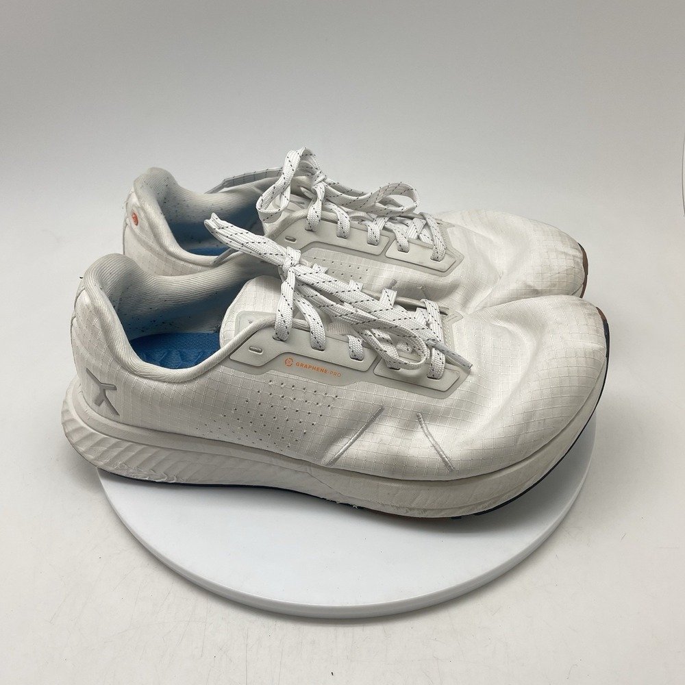 Flux Footwear Adapt Graphene RR White Mens Size 10 Athletic Shoes Sneakers